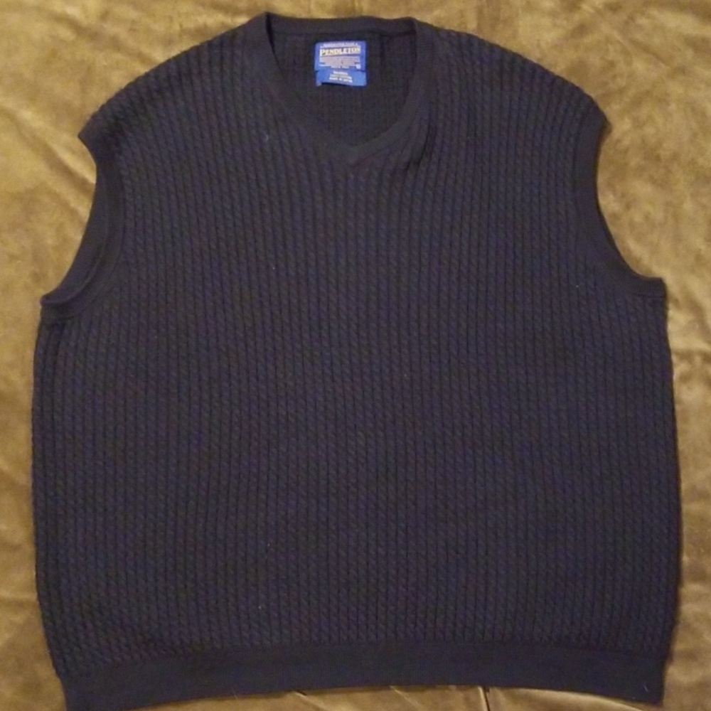 Pendleton V-Neck Sweater Vest